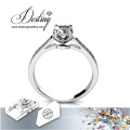 Destiny Jewellery Crystal From Swarovski Charm Ring